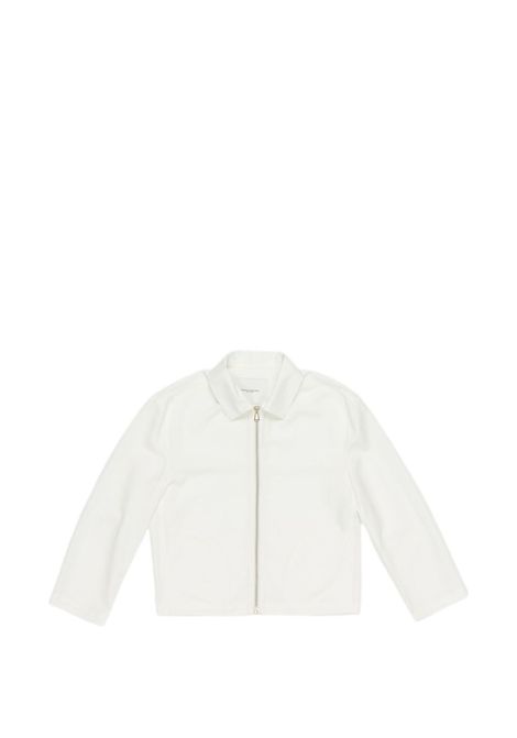 Giubbino con zip PAOLO PECORA KIDS | PP4188GESSO